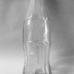 Breakaway glass Retro Cola Bottle- Tint: clear